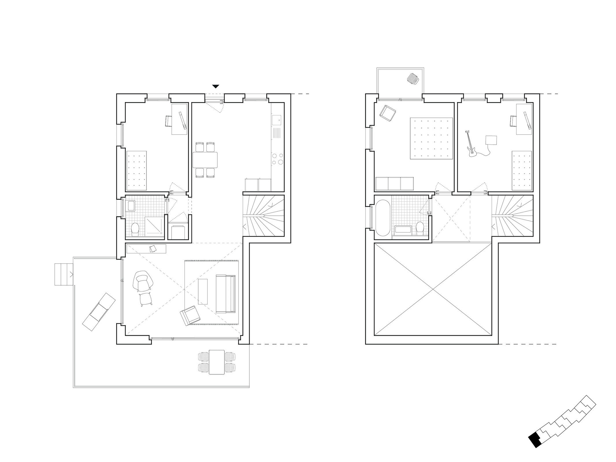 Townhouse floor plans